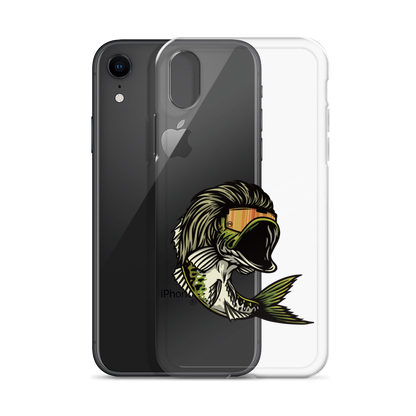 Bass Mullet iPhone Case - Clear