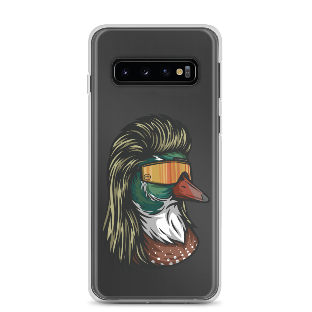 Duck Mullet Samsung Case - Clear
