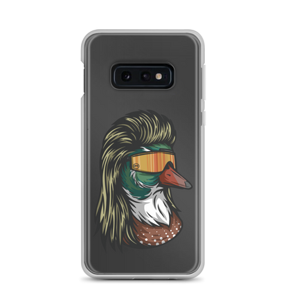 Duck Mullet Samsung Case - Clear
