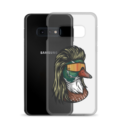Duck Mullet Samsung Case - Clear