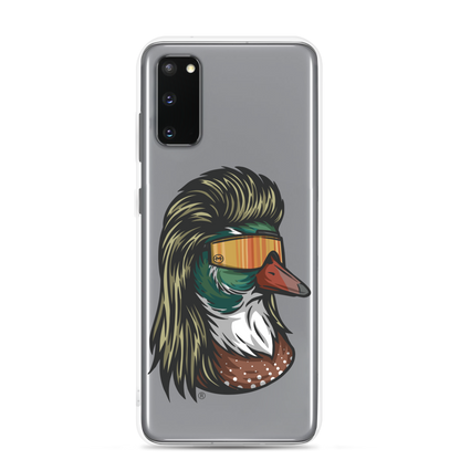 Duck Mullet Samsung Case - Clear