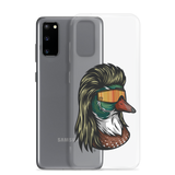 Duck Mullet Samsung Case - Clear