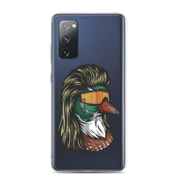 Duck Mullet Samsung Case - Clear