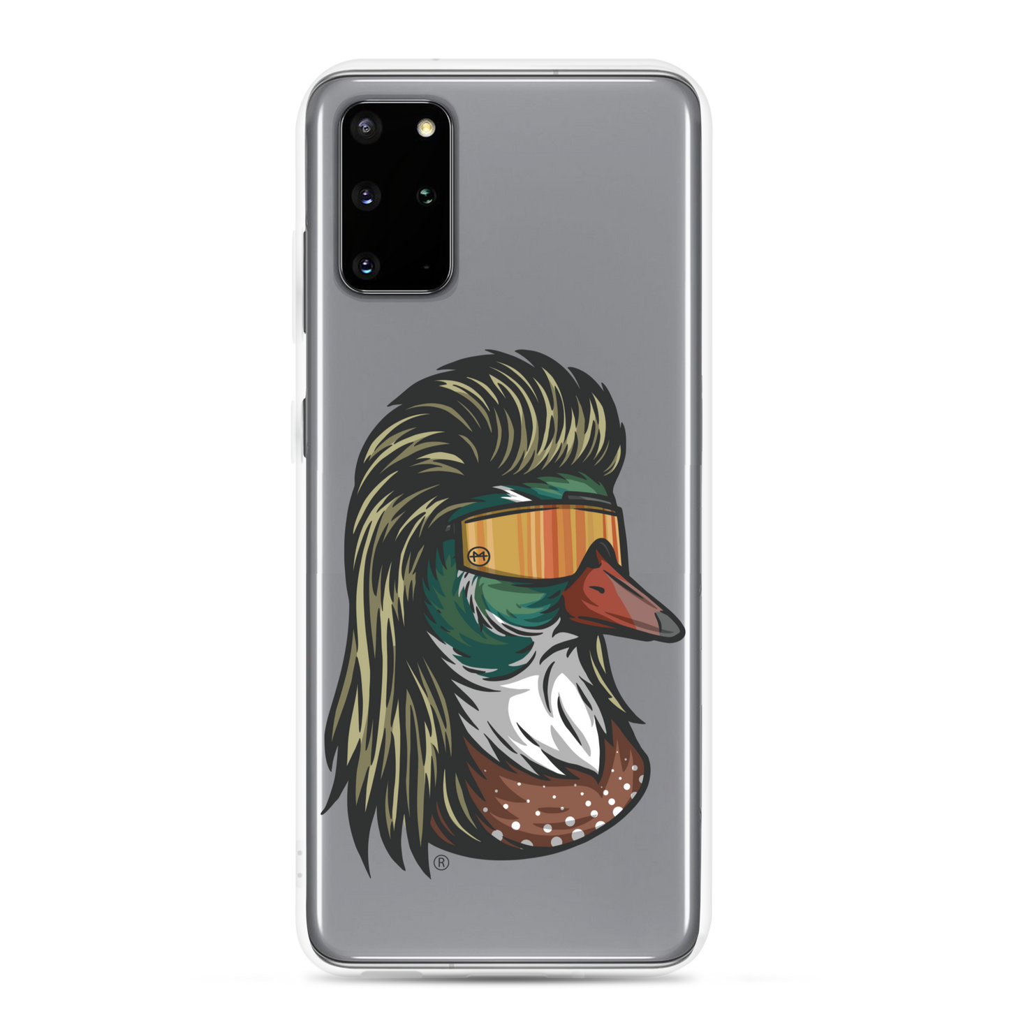 Duck Mullet Samsung Case - Clear
