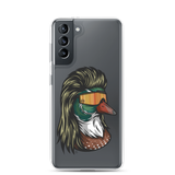 Duck Mullet Samsung Case - Clear