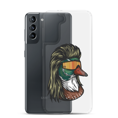 Duck Mullet Samsung Case - Clear