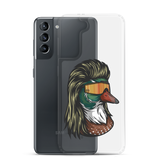 Duck Mullet Samsung Case - Clear