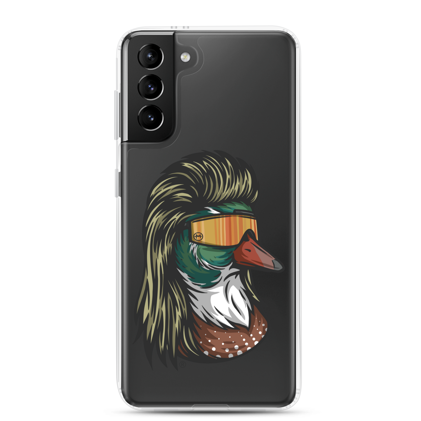 Duck Mullet Samsung Case - Clear