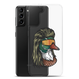 Duck Mullet Samsung Case - Clear