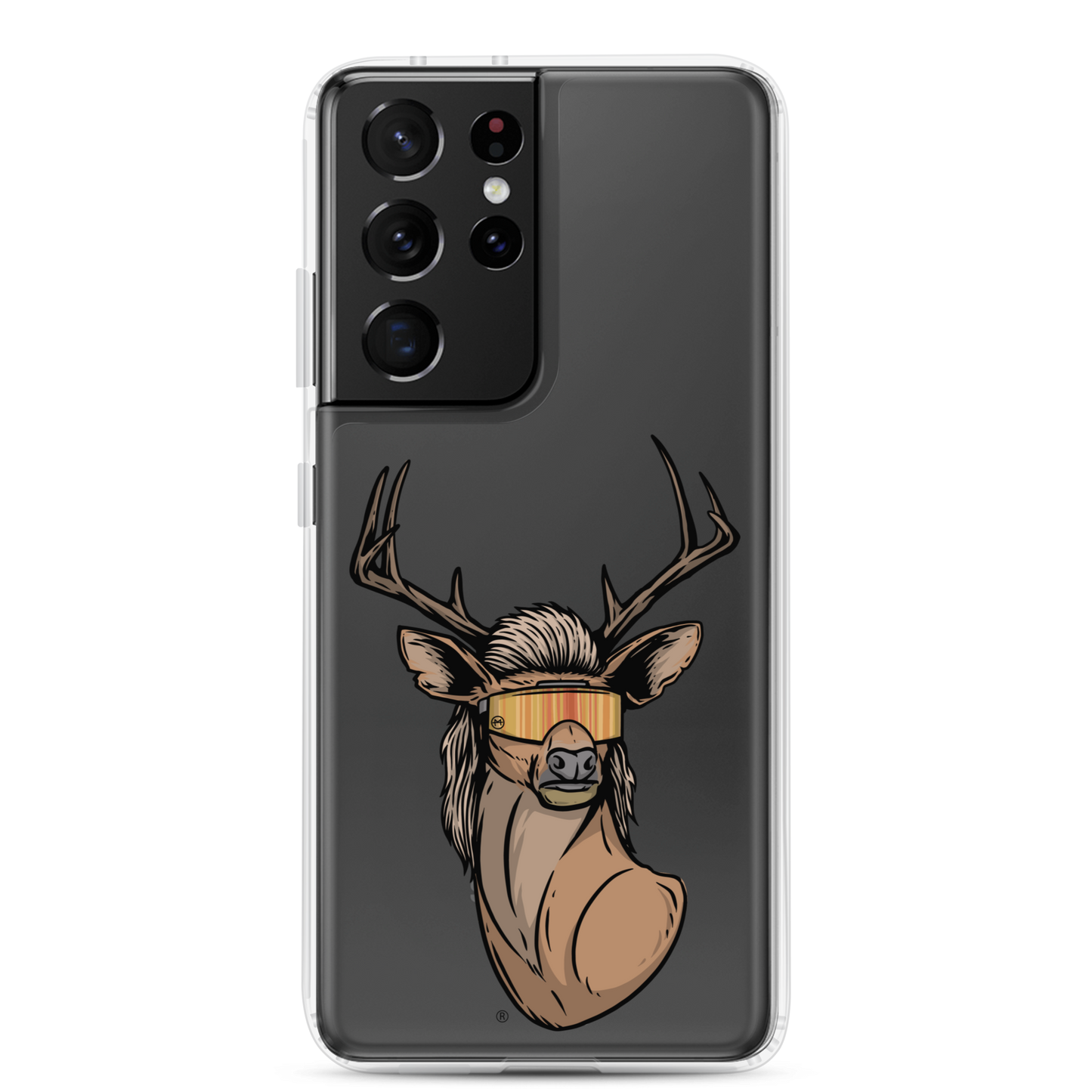 Deer Mullet 2.0 Samsung Case - Clear