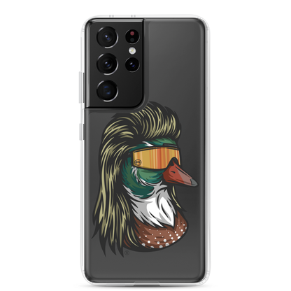 Duck Mullet Samsung Case - Clear