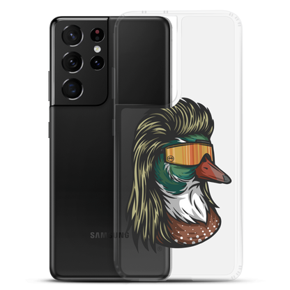 Duck Mullet Samsung Case - Clear