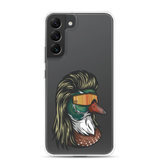 Duck Mullet Samsung Case - Clear