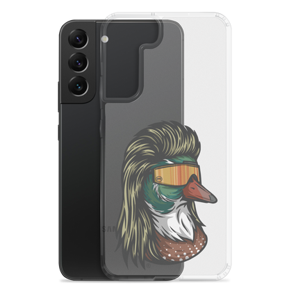 Duck Mullet Samsung Case - Clear