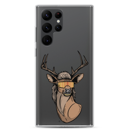 Deer Mullet 2.0 Samsung Case - Clear