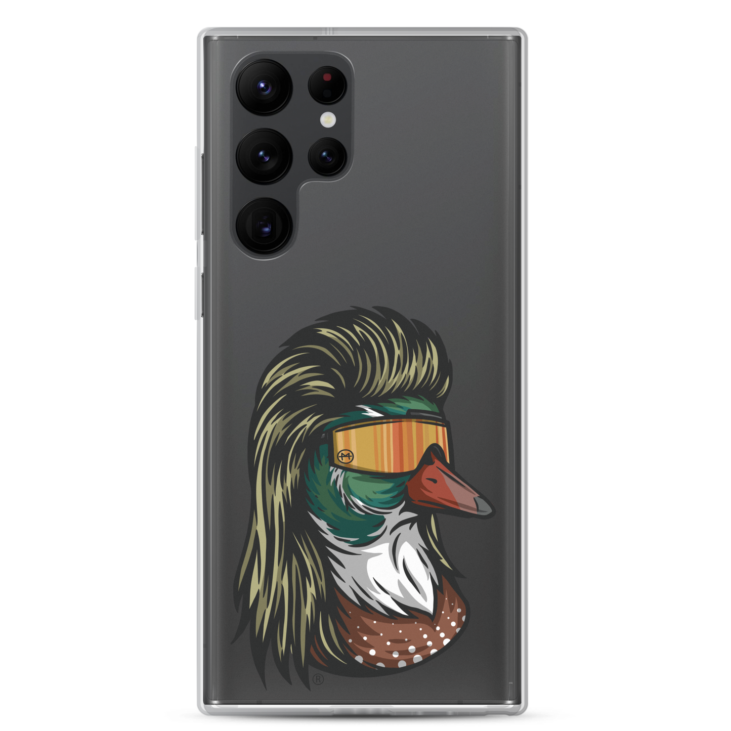 Duck Mullet Samsung Case - Clear