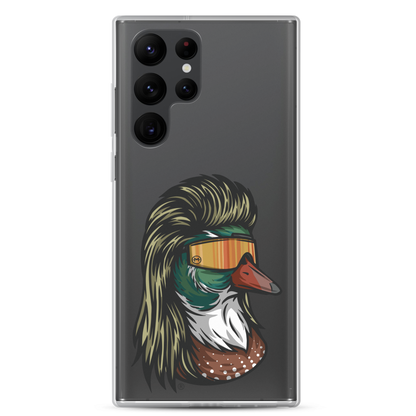 Duck Mullet Samsung Case - Clear