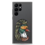 Duck Mullet Samsung Case - Clear