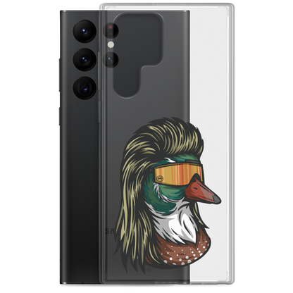 Duck Mullet Samsung Case - Clear