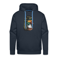 Duck Mullet Premium Hoodie - navy