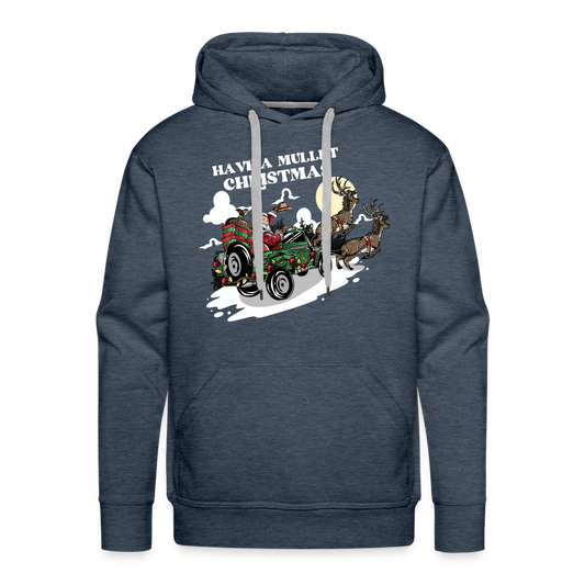 Have a Mullet Christmas Premium Hoodie - heather denim