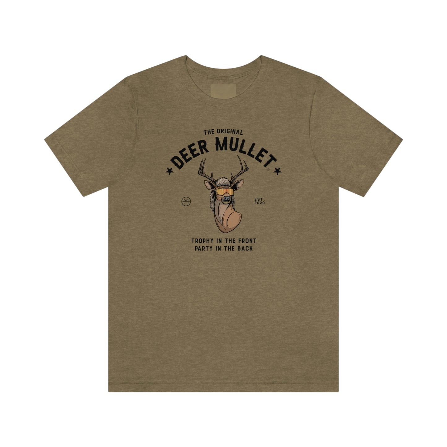 The Original Deer Mullet Motto Color Premium Tee