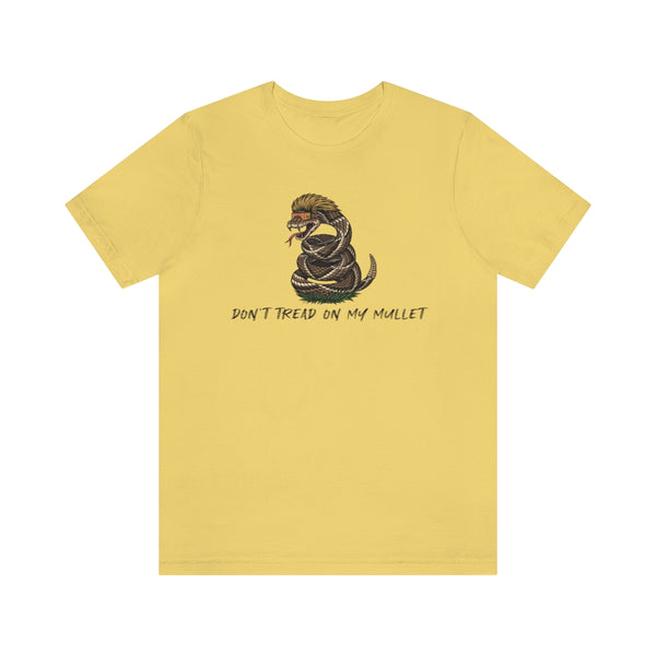 Don't Tread on My Mullet- Rattlesnake Mullet Premium Tee