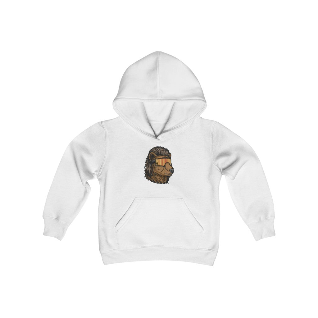 Bear Mullet Youth Hoodie