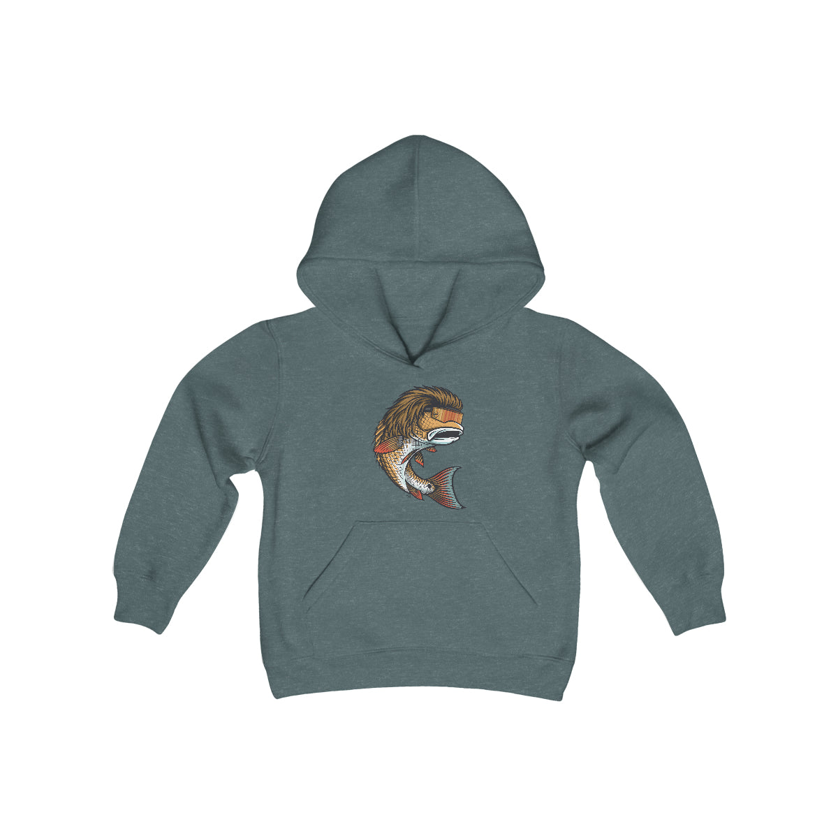 Redfish Mullet Youth Hoodie