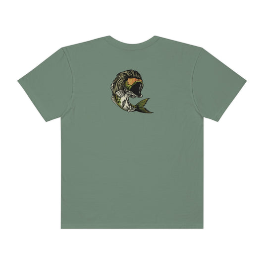 Bass Mullet on Back Side, MKH Brand on Front Side - Comfort Colors Premium Shirt
