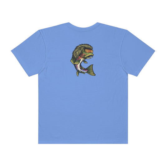 Trout Mullet on Back Side, MKH Brand on Front Side - Comfort Colors Premium Shirt
