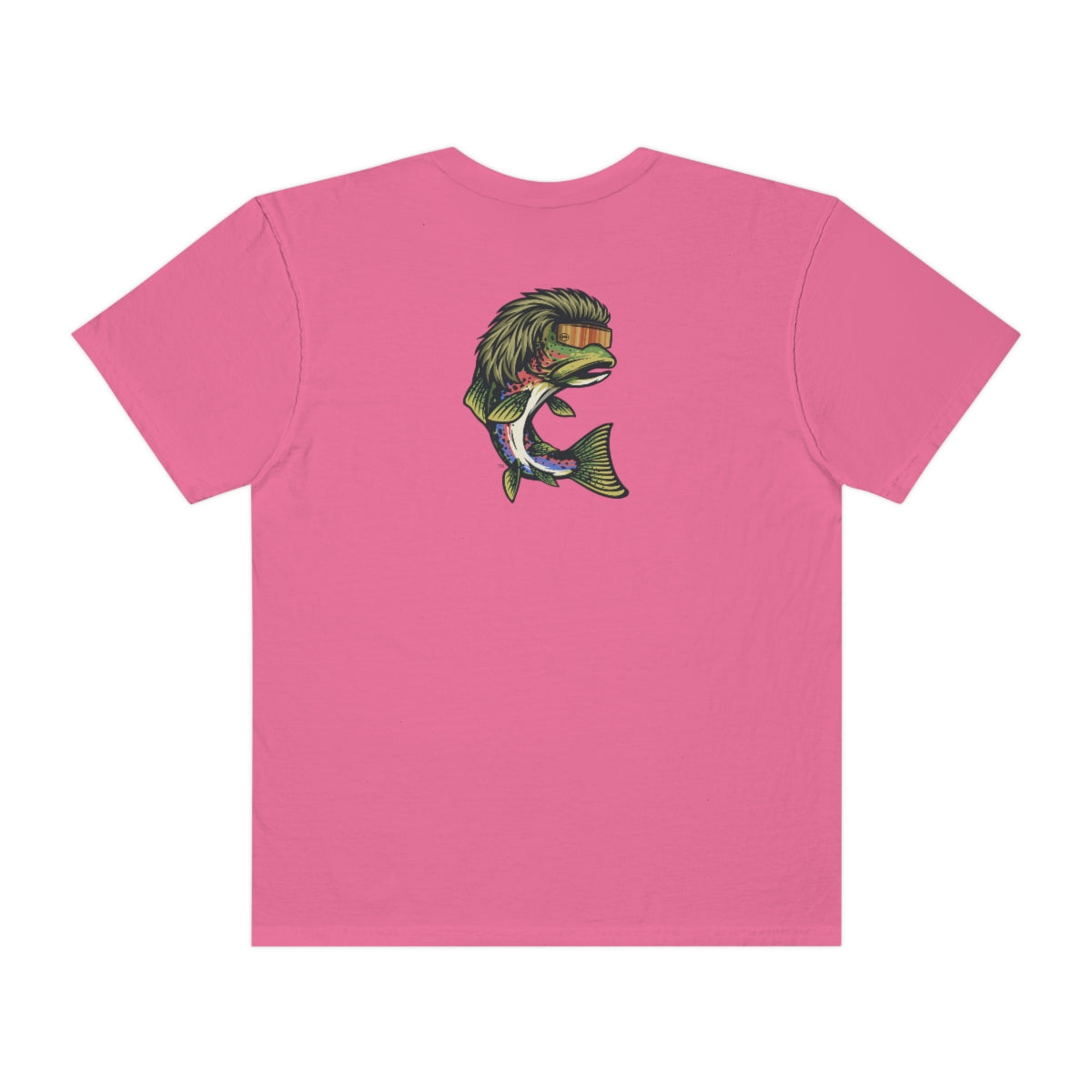 Trout Mullet on Back Side, MKH Brand on Front Side - Comfort Colors Premium Shirt