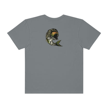Bass Mullet on Back Side, MKH Brand on Front Side - Comfort Colors Premium Shirt