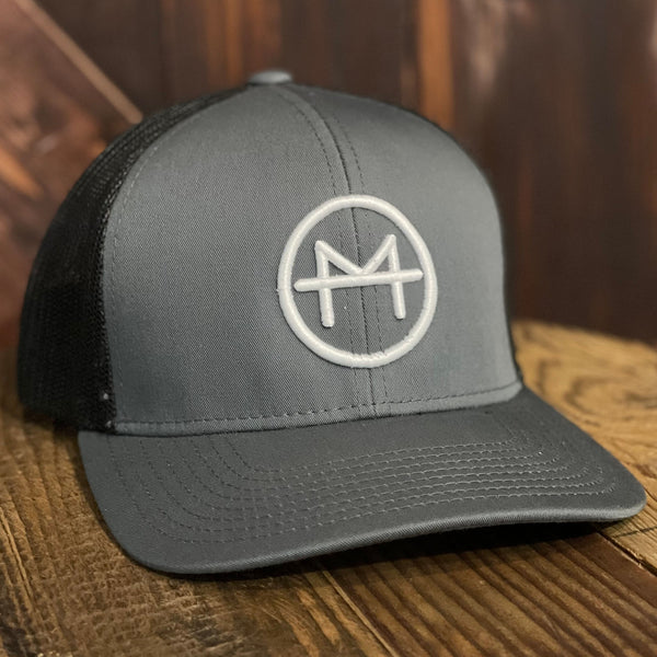MKH Brand Hat - Charcoal/Black
