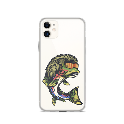 Trout Mullet iPhone Case - Clear
