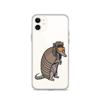 Armadillo Mullet iPhone Case - Clear