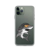 Shark Mullet iPhone Case - Clear