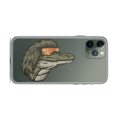 Gator Mullet iPhone Case - Clear