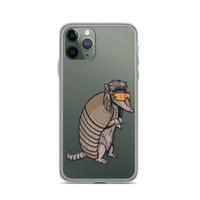 Armadillo Mullet iPhone Case - Clear