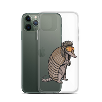 Armadillo Mullet iPhone Case - Clear