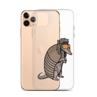 Armadillo Mullet iPhone Case - Clear