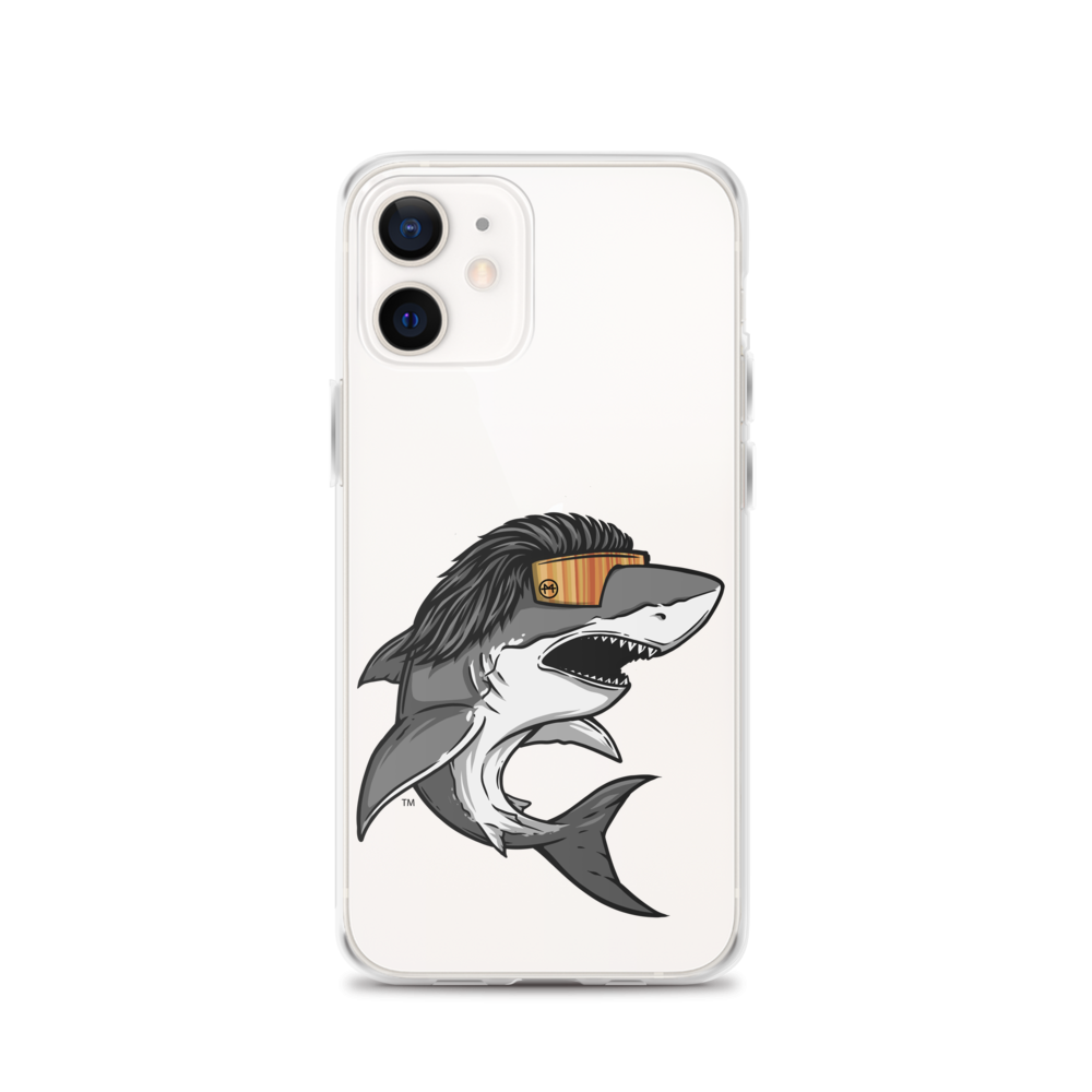 Shark Mullet iPhone Case - Clear