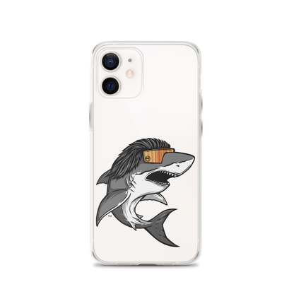 Shark Mullet iPhone Case - Clear
