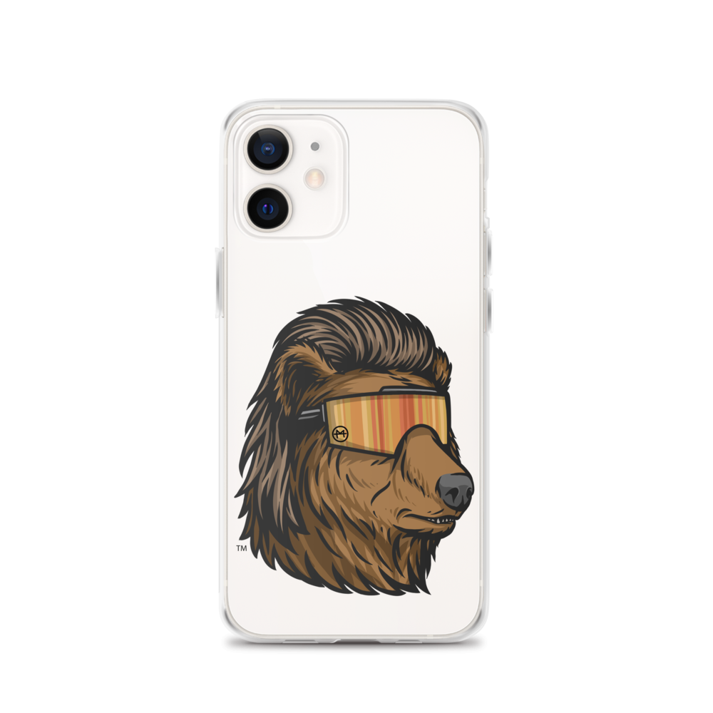 Bear Mullet iPhone Case - Clear