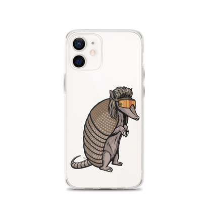 Armadillo Mullet iPhone Case - Clear