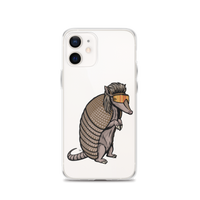 Armadillo Mullet iPhone Case - Clear