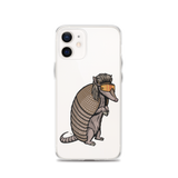 Armadillo Mullet iPhone Case - Clear