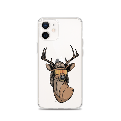 Deer Mullet 2.0 iPhone Case - Clear