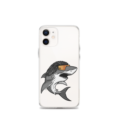 Shark Mullet iPhone Case - Clear
