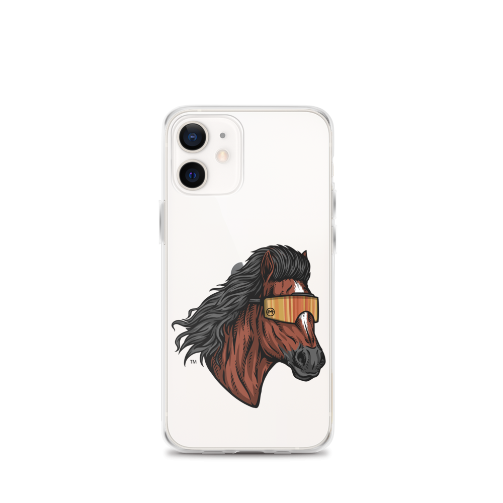 Horse Mullet iPhone Case - Clear